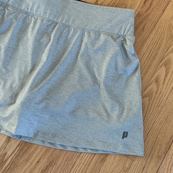 Women’s Gray Prince Tennis Skirt - Picture 2 of 5